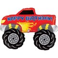Betallic Betallic 72230 40 in. Monster Truck Birthday Shape Balloon 72230